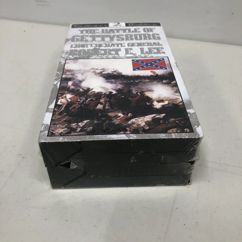The Battle of Gettysburg: Confederate General Robert E. Lee (2-VHS, 1993) New‎